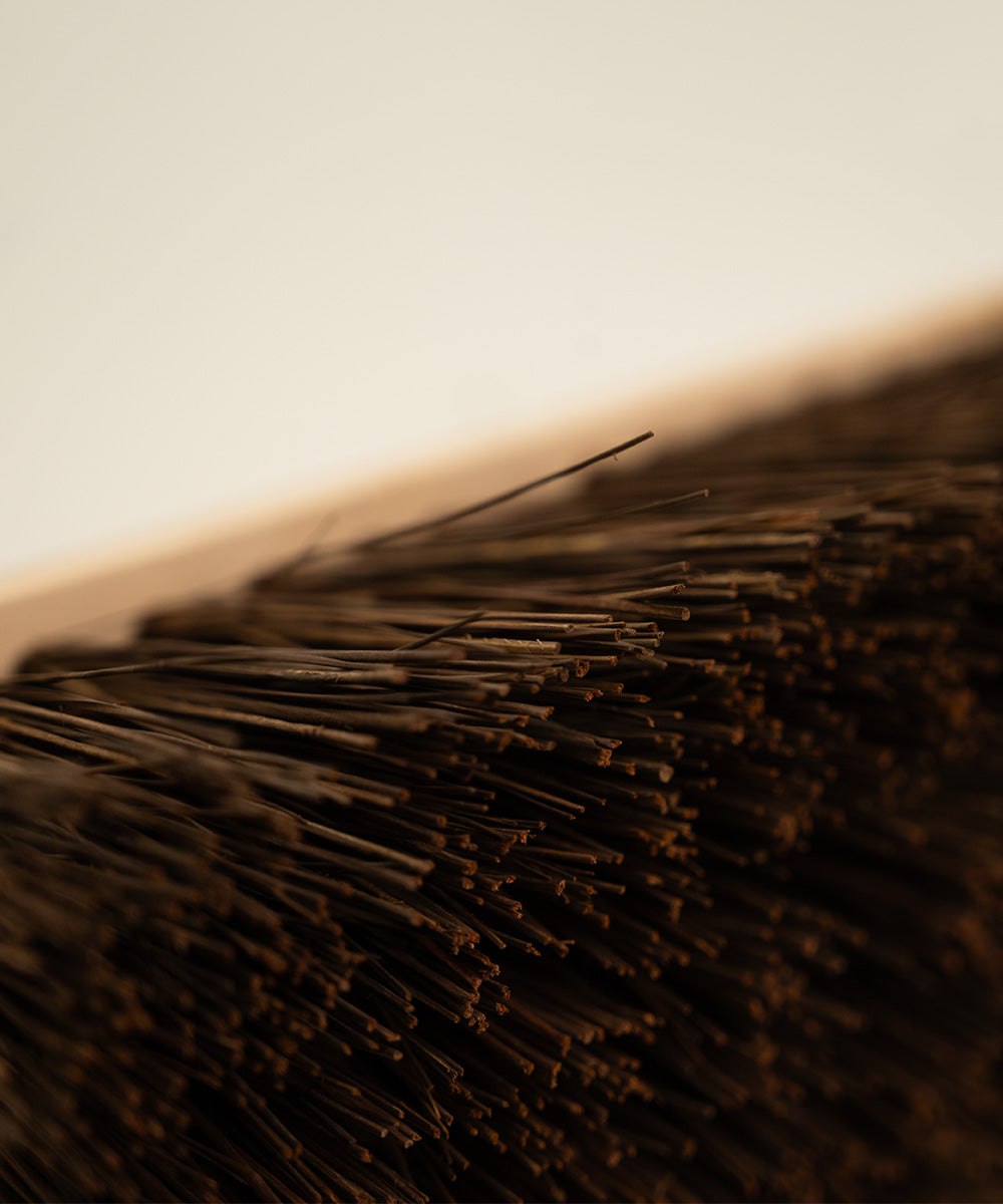 Finest by Hillbrush Wooden Yard Broom  - Stiff